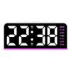 GH8033 Innovative LED Digital Desk Clock with Large Numerals - Multifunctional Alarm and Date Display