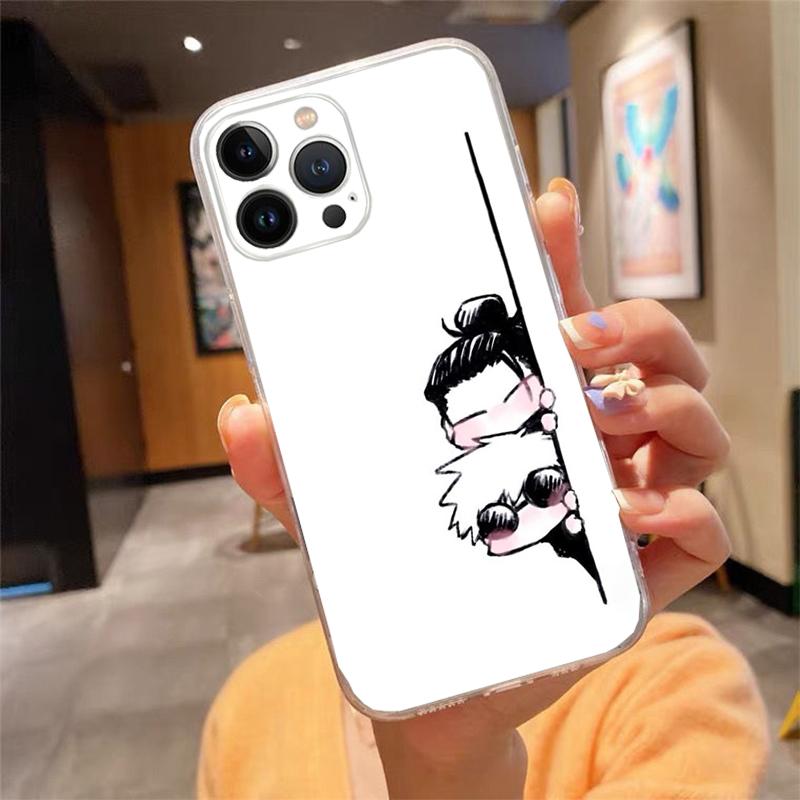 

Geto and Gojo Anime Phone Case Carcasa Funda For iPhone 17 Pro Max Air 16 15 14 13 Pro Max 15 16 Pro 15Plus Case iPhone 17ProMax