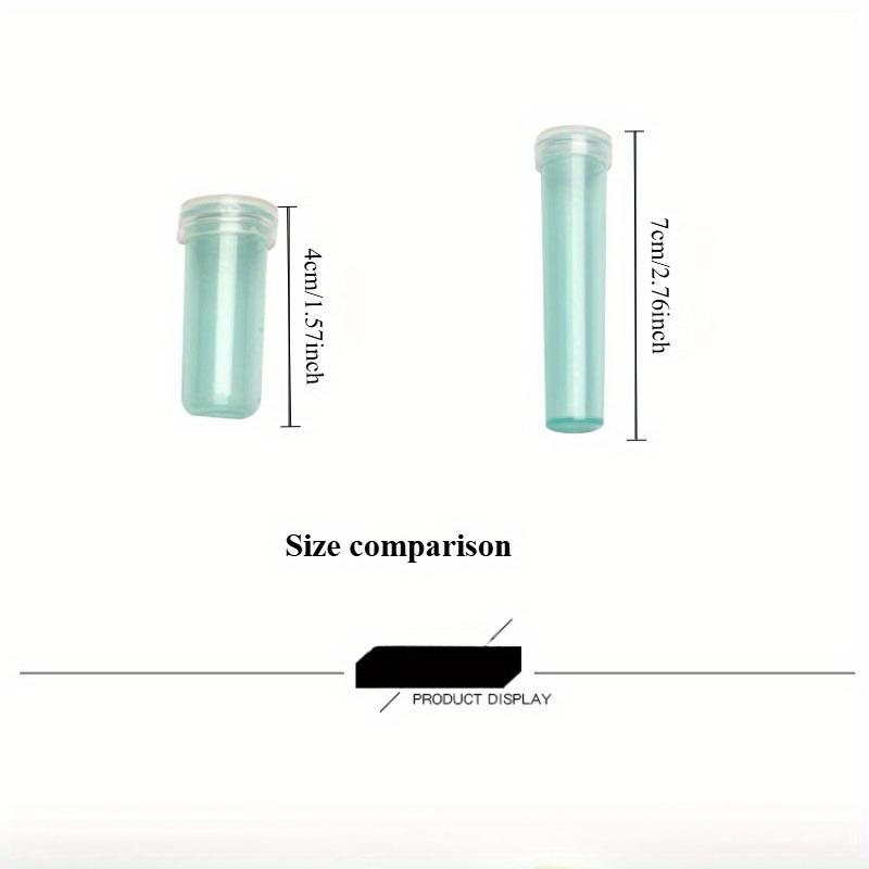 100/200 Stück Blumendraht-Wasserröhrchen Plastikblumen Ampullen Stiel-Wasserröhrchen Kleiner Rosen-Wasserhalter Floristenbedarf Blumen Dekoration