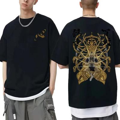 Japanese Anime Hunter X Hunter Aizakku Netero Heart Graphic Tshirt Unisex Women Fashion Vintage T-shirts Unisex Unisexga Oversized Tees