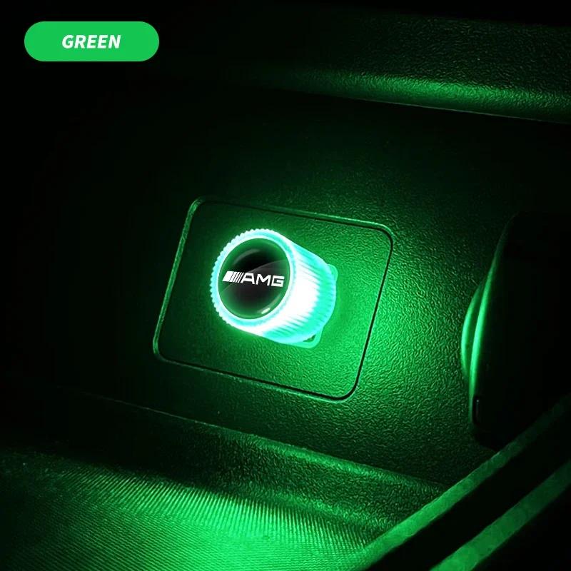 Car Sticker Car Mini USB LED Ambient Light Decorative Atmosphere Lamps For Mercedes Benz AMG W212 W204 W211W168 W213 W205 W210 W