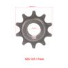 10 Teeth 420 16mm/17mm Chain Front Engine Sprocket with Cotter Open Pin for Coleman CT200 Trail 200 Mini Bike KT196 Go Kart