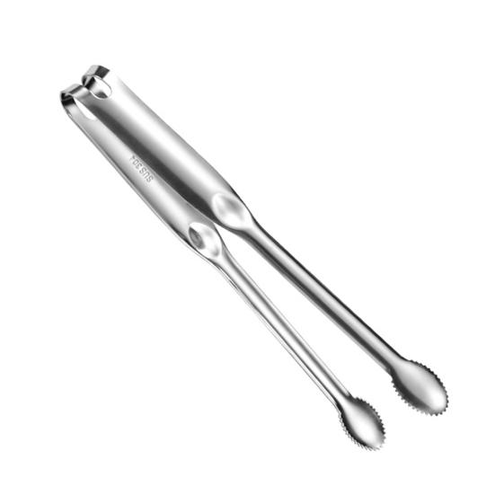 Stainless Steel Food Tongs for Buffet BBQ Long Handle Non-Slip Food Clips Rust-Proof Dishwasher Safe Kitchen Utensils for Seafood Bread Vegetables