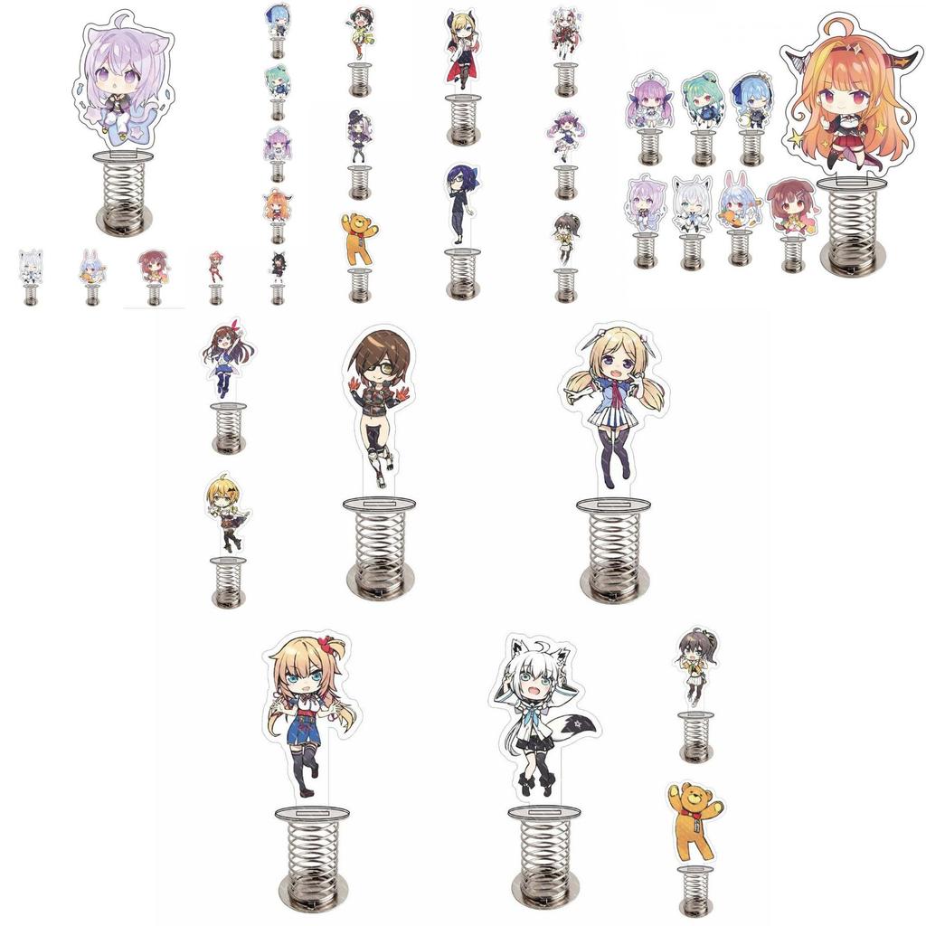 Hololive Acrylic Stand Figure Aqua Akai Shirakami Pekora Natsuiro Inugami Sakura Perfect Anime Decor
