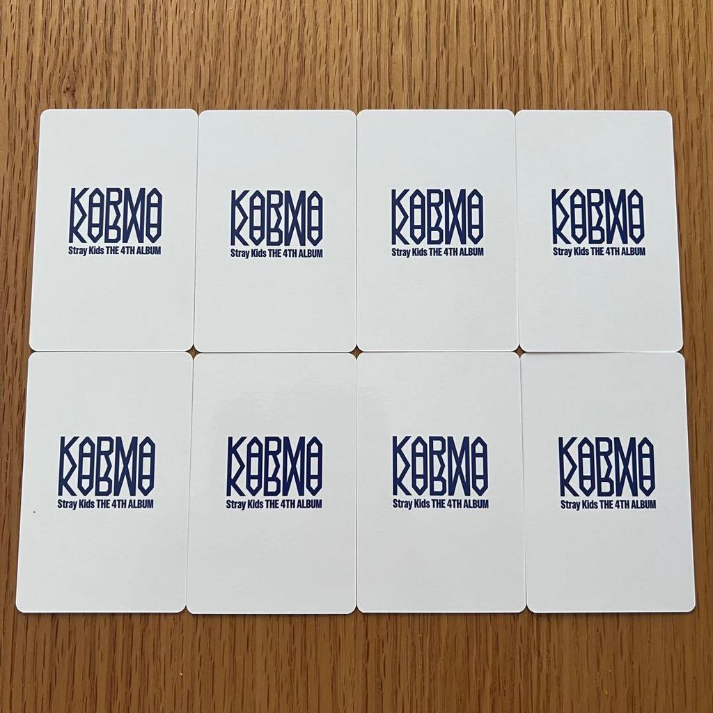 [USED] Stray Kids Karma NEMOZ Rakidro Pre-order Bonus Trading Card Complete Set