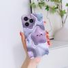 For iPhone 16 Samsung S23 A23 A52 A33 A73 A53 Huawei Xiaomi Redmi OPPO Vivo Stereoscopic Style Flowers Design Full Camera Protection Hard Phone Case