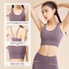 MORGEN SKY Sports Yoga Fitness with Daily Wear for LYCRA WX729 Women's Bra, Wear, Wear, Top, Non-Slip, Backless, Cups, Stylish, Yoga, Tennis, Running,