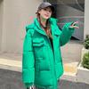 Women's Down Cotton Jacket Winter New Style Trendy Korean Fashion Short Sleeve Plus Size Coat