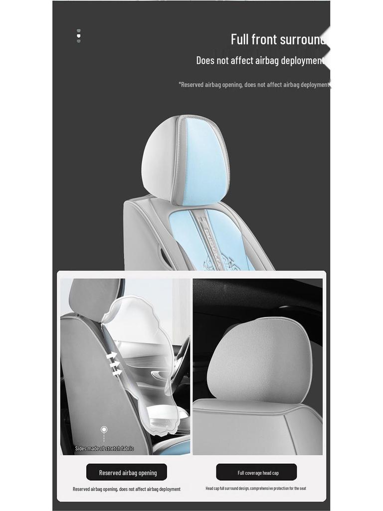 Buick Leather Car Seat Cushion for Regal, Excelle, LaCrosse, Envision, Verano - All-Season Comfort
