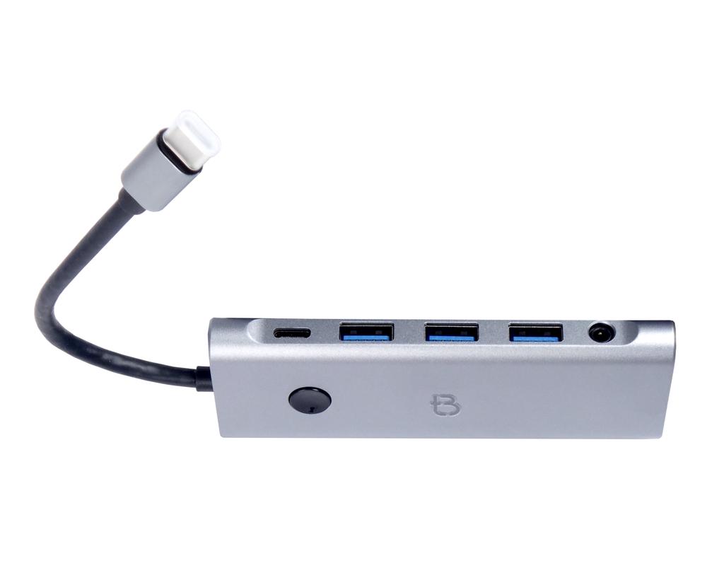 Stacja Dokująca 9W1 Hub Usb 3.0 Hdmi Power Delivery 100W 4K 60Hz Przycisk