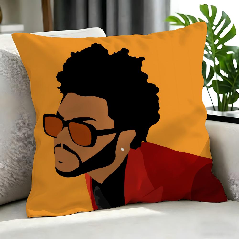 singer The Weeknd Cushion Cover Cushion Cover Set Pcs x x x Pillowcase Decorative Sofa Home Decor