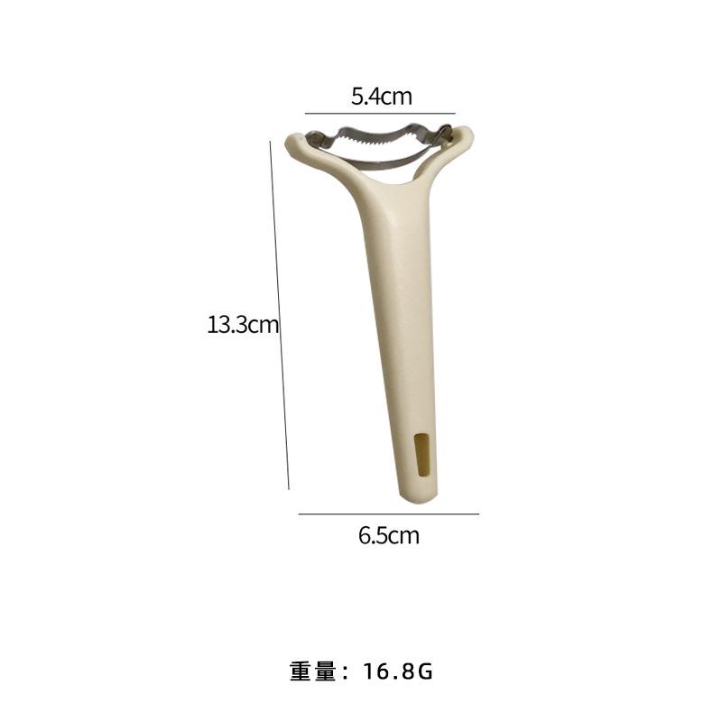 

Многофункциональный набор ножей для чистки от производителя Нержавеющая сталь Планер для кукурузы и дыни Бытовой скребок Три-в-одном проволочный планер three-piece planer