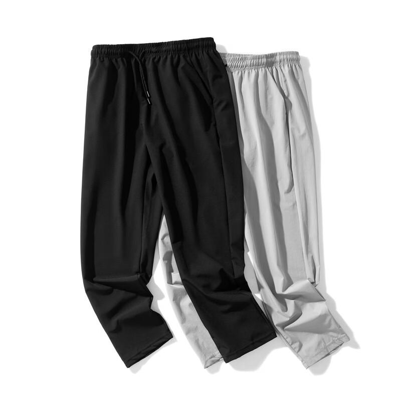 WRPCE Men s Ice Silk Casual Sports Pants XL