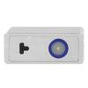 Bluetooth Padlock USB Rechargeable APP Control Impact Resistant Smart Padlock for Cabinet Iron Gate Gym