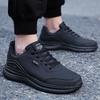 Extra Large Men's Waterproof Leather Sneakers - Sizes 45-48, Ideal for Rain, Spring, and Kitchen Work