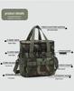 Camouflage Double-Layer Insulated Picnic & Camping Bag - Large Capacity Crossbody Thermos Bag