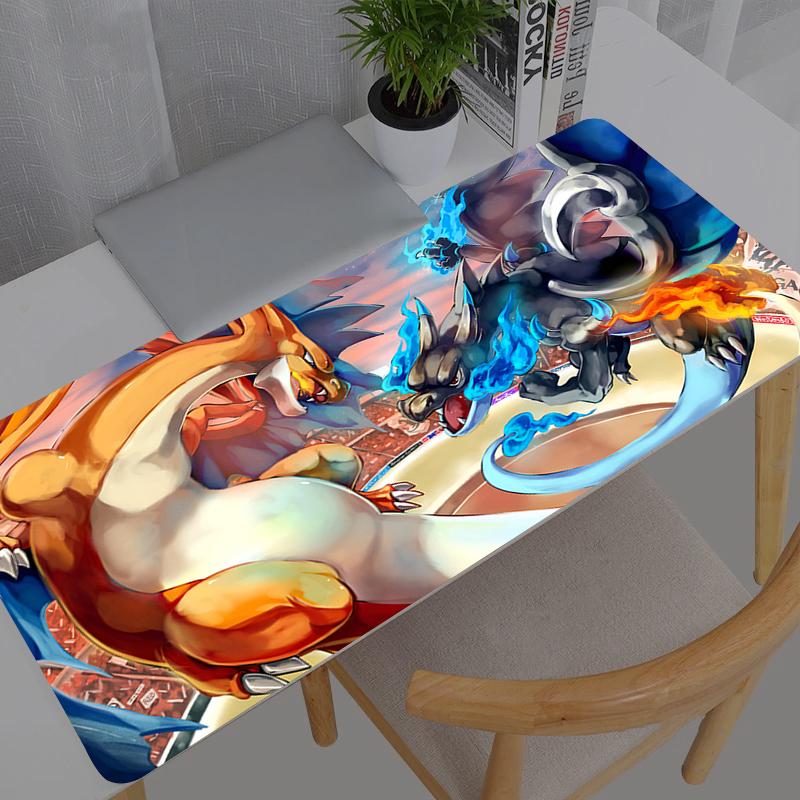 Mouse Pad Larger XXL Pokemon Pikachu anime x Speed Mini Pc Computer Keyboard Desk Mat Gaming Accessories Mousepad