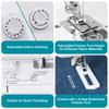EU Stock 818 Mini Household Electric Household Sewing Machine Free Arm Speed Pedal Quilting FR Machine a Coudre Portable