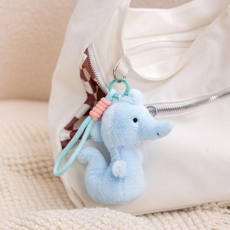Tortoise Seahorse Octopus Crab Clam Plush Keyring Toy Collectors Doll Children