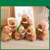 Adorable Toast Capybara Plush Toy Cuddly Stuffed Animal Doll For Girls Perfect For Sleeping 30cm