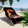 Supernatural Print Beach Towel, Large Soft Quick Dry Towel for Beach Camping Swimming