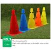 5 Pcs Football Training Maker Bucket Field Skating Marker Soccer Training Marker Obstacle Cones Training Equipment