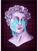 Neon Effect Vaporwave Glitch Sculpture Posters Print Canvas Painting Abstract Wall Art Picture For Modern Living Room Home Decor