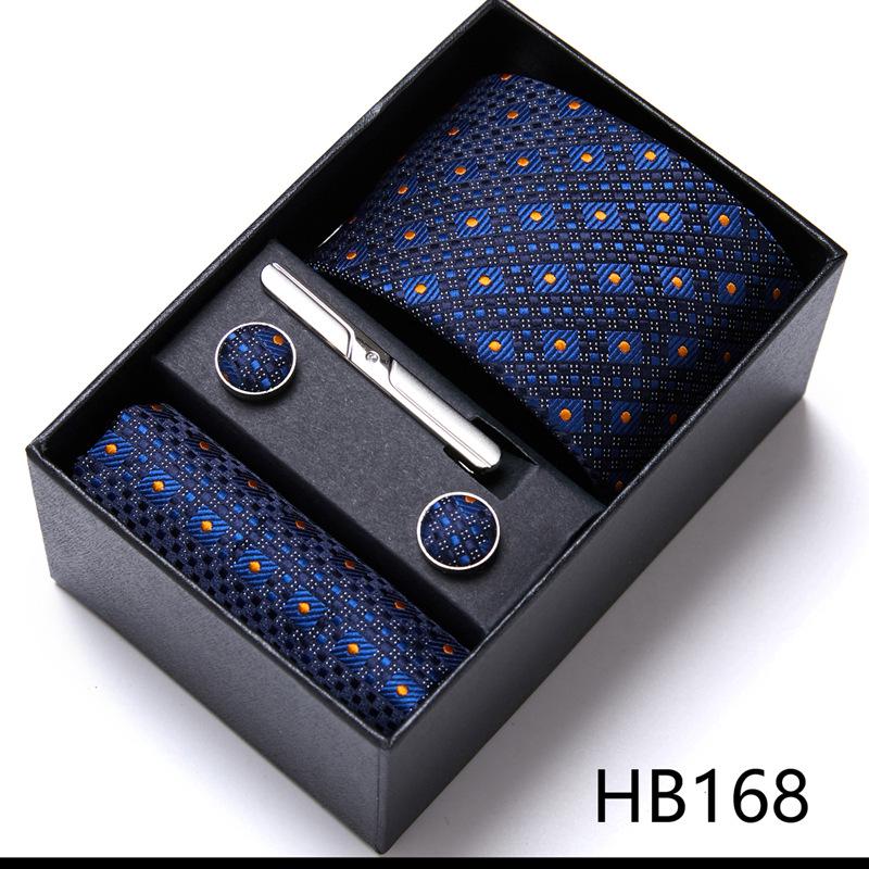 Men's Six-Piece Tie Set for Business or Wedding