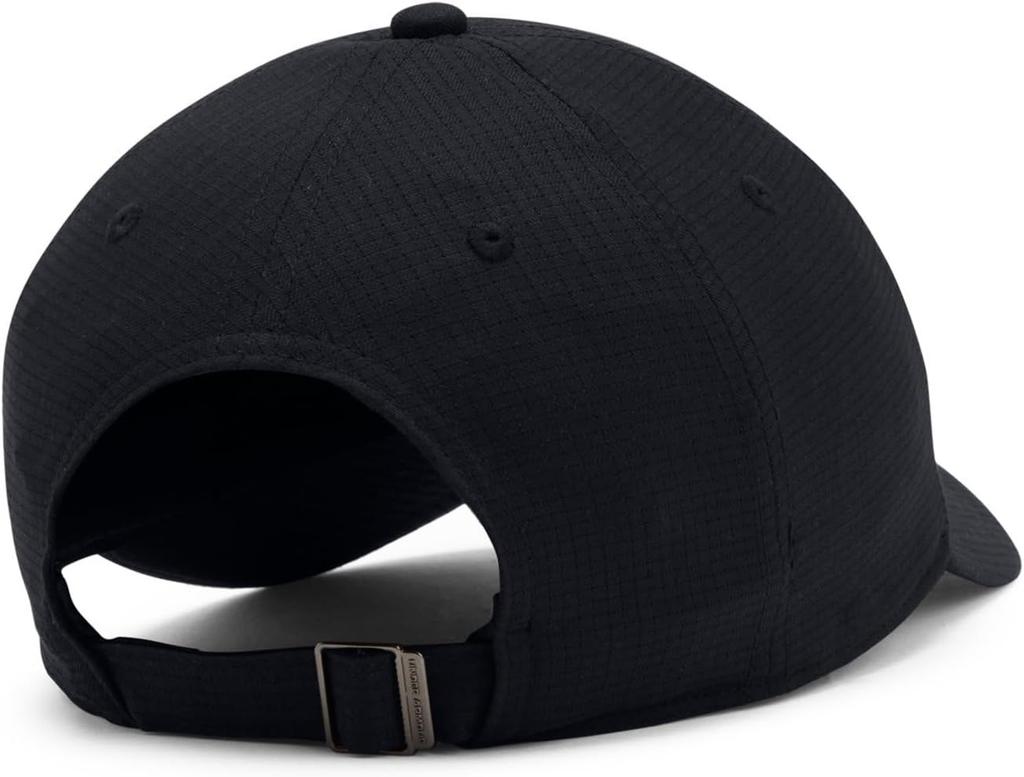 Under Armour Women's UA Iso-Chill Armourvent Adjustable Cap - Black/White One Size