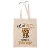 Tote Bag - PLANETEE - Frédérique Bas Les Pattes Ours - Printed Cotton France - Sturdy Handles - Eco-responsible