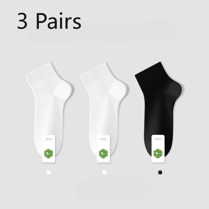 

3 пары женских спортивных бесшовных носков из чистого хлопка, впитывающих пот, для весны и лета, белые короткие носки, тонкие носки до середины икры 1 pair