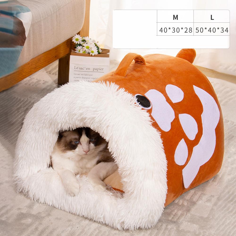 Pet Dog Bed Warm Cushion For Small Medium Large Dogs Sleeping Beds Waterproof Baskets Cats House Mat Blanket Pet Dog Supplies