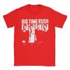 Men Tshirt Big Time Rush Tour 2025 Humor 100 Cotton Tee Shirt Short Sleeve T Shirt Crew Neck Tops Plus Size