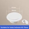 New Plastic Air Conditioning Pipes Cover Split Type White Wall Decorative Cover Hole Cover Plug Cable Entry