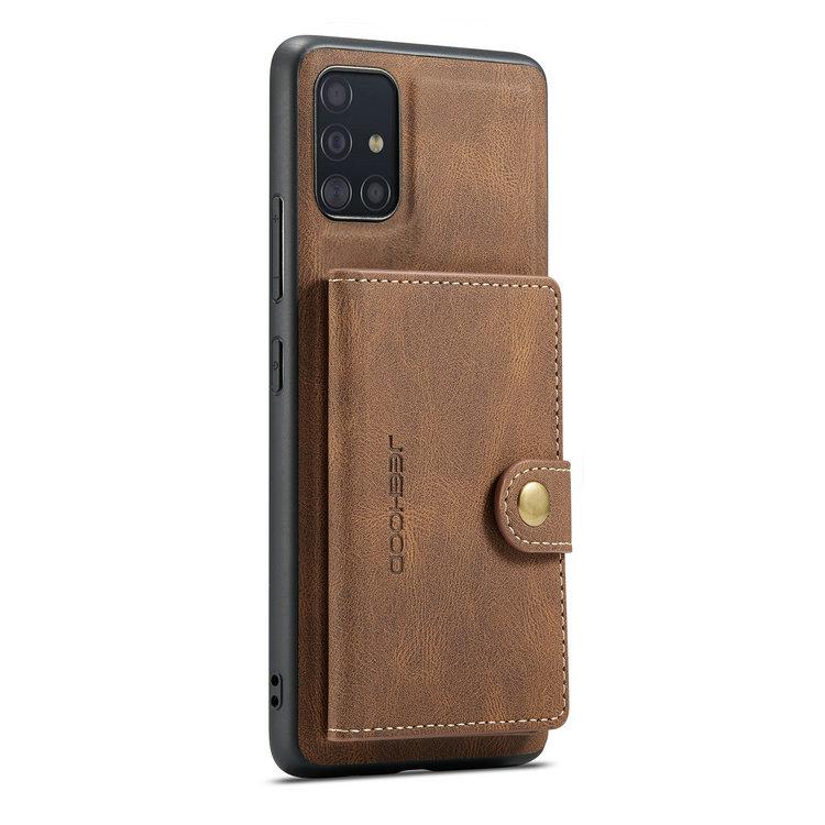 Leather Cards Slot Detachable Case for Samsung Galaxy A53 A33 A73 A52S Flip Magnet S23 Ultra S22 S21 FE S20 Plus Wallet Cover