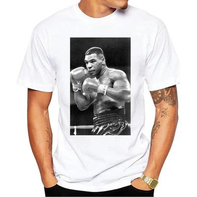 T Shirt for Men Summer Shirt Mike Tyson Boxing Retro Boxing T-shirt Funny Retro Summer T-shirts Gift Mens Clothing Ropa Hombre#Color(1)