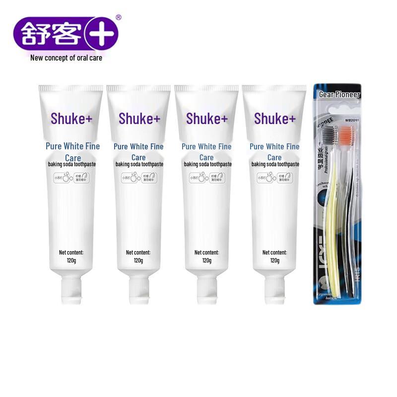 Shuke Baking Soda Toothpaste Set