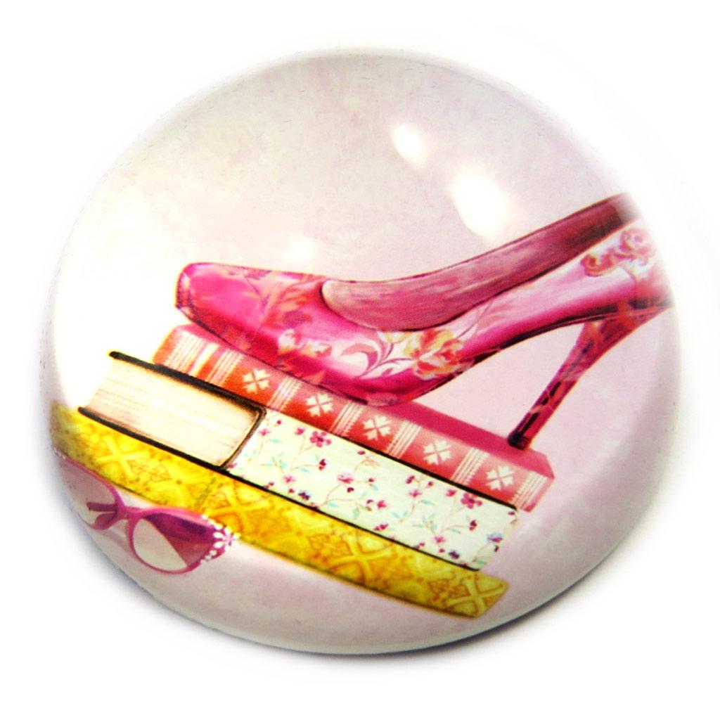 Les Trésors De Lily [M3172] - Pink 'Belle Epoque' Paper Weight