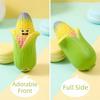 PU Material Corn Squishy Toy Soft Corn Reduce Pressure Toy Realistic Corn Fidget Toy  Adults