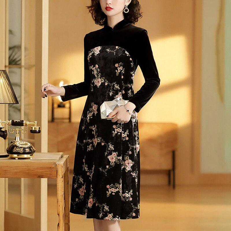 Buy Dropship Dresses omen Cheongsam 