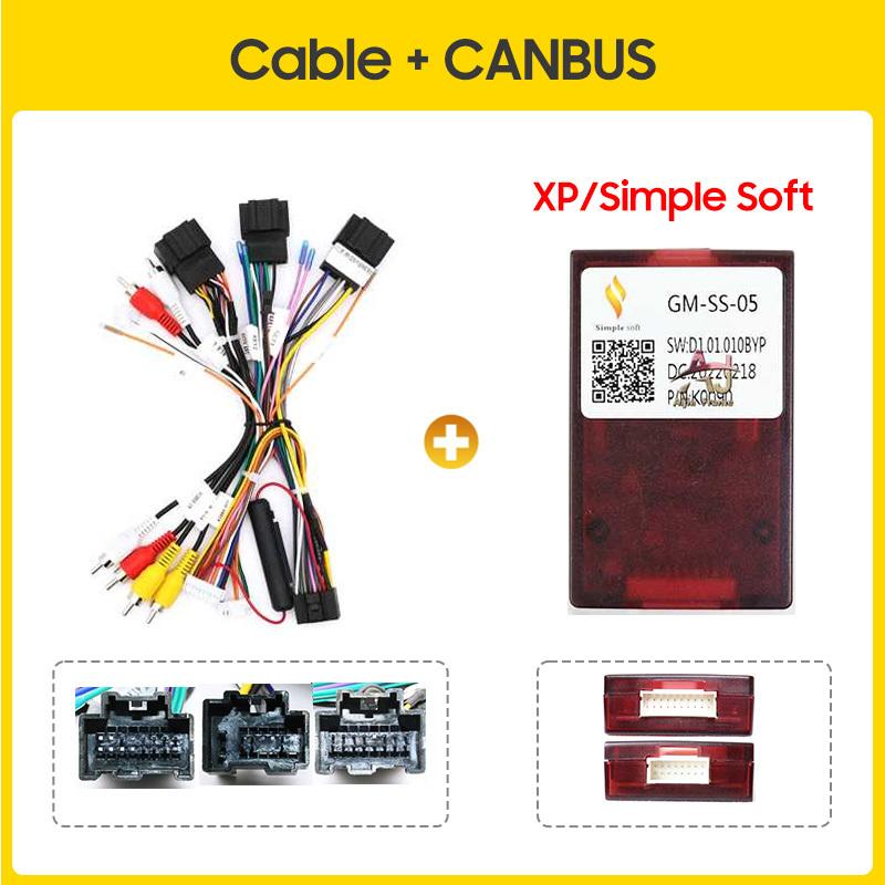 9inch FOR GMC Yukon/SIRRIA/ChevroletSuburban/Tahoe 2007-2012 Car stereo radio Android frame panel Center fascia cable harness