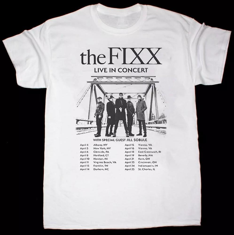 The Fixx Тур 2025 Подарок для фаната Все размеры от S до 5XL BT1216 Унисекс Футболка S