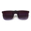 Trendy Clip-On One-Piece Driving Sunglasses with Xiaohongshu-Inspired Design