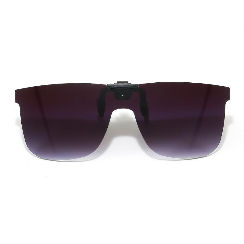 Trendy Clip-On One-Piece Driving Sunglasses with Xiaohongshu-Inspired Design
