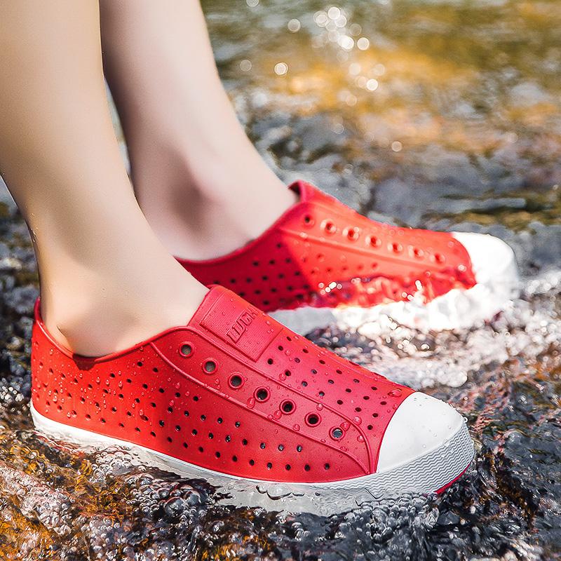 Nuovi Sandali Estivi Traspiranti alla Moda, Scarpe da Spiaggia, Scarpe da Nuoto, Scarpe Traspiranti Slip-on