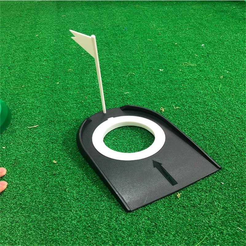 Golf Putting Practice Cup with Flags Indoor Golf Putting Hole Training Aids