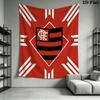 CR Flamengo Wall Tapestry Aesthetic Wall Hanging Printed Fabric Blanket Decorative Tapestries for Bedroom Living Room Home Decor