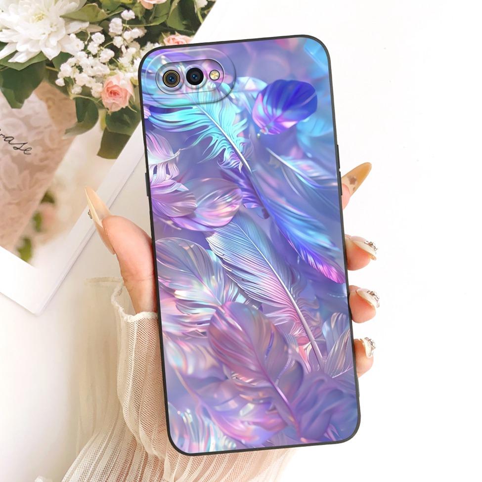 For Realme C2 Case Cover Silicone Luxury Fashion Cool Kawaii Cute Painted Phone Casing RMX1941 RMX1945 RMX1943