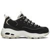 Skechers D'Lites 1.0 Fashion Running Shoes Black / Grey / Brown Women's (Unisex) Chunky Sneakers 66666254 BKTP