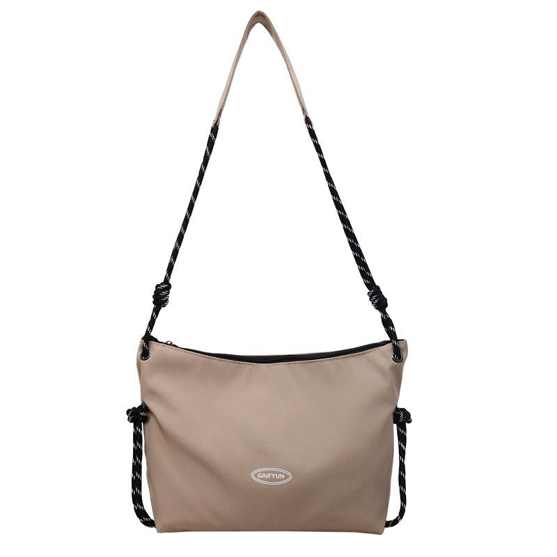 New fashion tote bag casual versatile bag female students class large capacity simple shoulder messenger bag